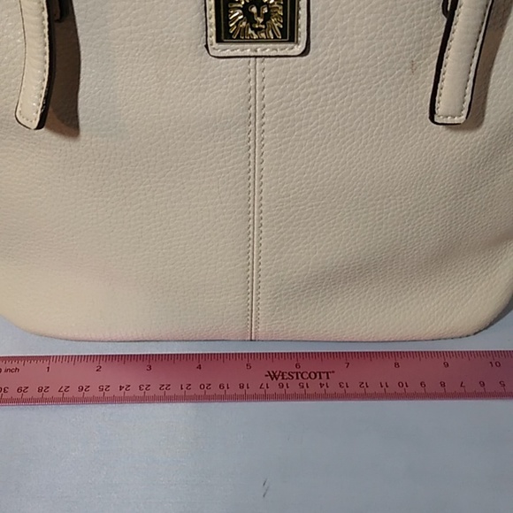Anne Klein cream colored purse - Picture 9 of 10